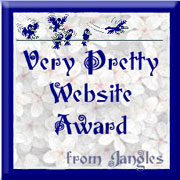 very pretty website award